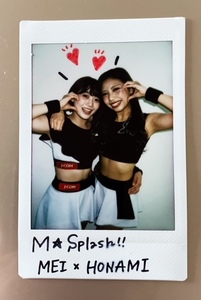 BBM2023 チアリーダー 華 MEI＆HONAMI コンボ直筆サイン入りチェキ 7/10 ロッテマリーンズ M☆Splash!!