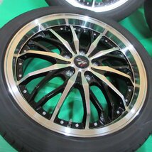 ノア 215/45R18 2021年バリ山夏タイヤ 80-90%山 MEDALLION MD-A1 4本 5穴PCD114.3 7J+55 ヴォクシー ステップワゴン Precious HM-3中古新潟_画像2