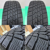 ヴォクシー 205/60R16 冬用バリ山スタッドレス 80%-85%山 グッドイヤー ICENAVI6 4本 5穴PCD114.3 6J +50 ノア トヨタ専用アルミ 中古新潟_画像9