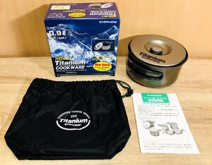 [ new goods ]EVERNEWeba new titanium cooker 2 ceramic ECA422 ①