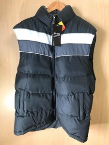 [ new goods ]BIG MAN down vest KMS-9002 size LL black 
