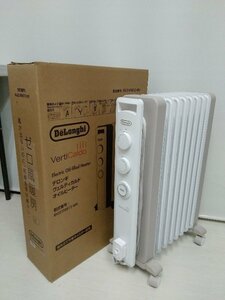 美品 Delonghi デロンギ オイルヒーター RHJ21F0812 ヴェルティカルド RHJ21F0812-WH 暖房器具 ヒーター