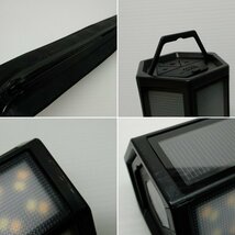 送料安 ROOT HEX SoLa ソーラー ライト PHSL-4316 充電式 LED へクス-ソラ 照明 9300mAh 34Wh アウトドア ランタン 懐中電灯 間接照明_画像7