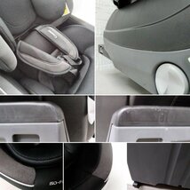 2 CWL コンビ クルムーヴ スマート JG-650 NO.16561 ISOFIX エッグショック チャイルドシート BK ブラック CC-UIG_画像8