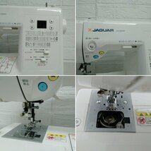 JAGUAR ジャガー ミシン CD-2203W 電子ミシン 手芸 ソーイング スーパーラウンドロック フットペダル YC-485EC_画像5