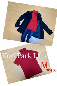 美品 Mサイズ 「 KarL Park Lane 」 レディース 服 トップス ブランド カールパークレーン セーター ニット フォーマル タートルネック