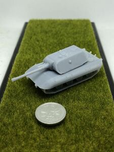 1/144レジンキット　□ 未塗装 WWⅡ ドイツ軍　E-100 超重戦車　マズルブレーキ　150mm ワールドタンク ミュージアム　【同梱可能】