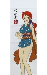 【未開封品】「一番くじ　ワンピース　ONE PIECE　GIRL’S COLLECTION　華ノ幕」 E賞　絵てぬぐい　おナミ