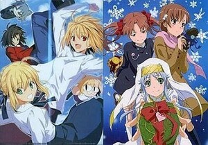 【未使用品】「とある魔術の禁書目録II」TYPE-MOON SPECIAL クリアファイル2枚セット 月刊ニュータイプ2011年3月号付録