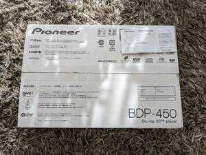 Pioneer ブルーレイディスクプレーヤー BDP-450 パイオニア　〇一部難あり〇　BD/SACD/DVD/USB/HDMI/ハイレゾ再生