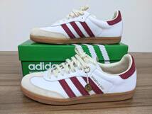 【6634】adidas アディダス SPORTY ＆ RICH HEALTH AND WELLNESS CLUB SAMBA OG IF5660 28㎝ 白×赤 メンズ シューズ 靴 _画像2