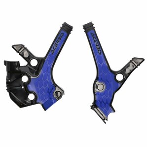 【定形外￥350】ACERBIS X-GRIP フレームプロテクター ブルーブラック / YZ85(22-23) 用の画像1