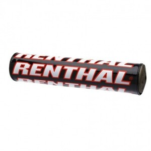 【価格据え置き】 RENTHAL SXバーパッド　10インチ/ブラックレッド(P261) 主に2st125cc～の モトクロッサー用【定形外￥300】