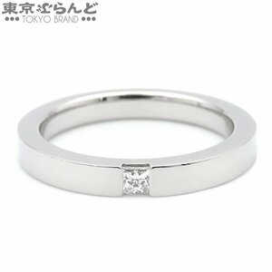 101702963 Harry Winston Princess cut wedding ring WBDPPCBZS10 Pt950 diamond 15.5 number corresponding ring unisex finish settled 