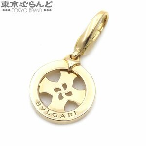 101704357 ブルガリ BVLGARI トンドクロス ネックレストップ K18YG チャーム 十字架 イエローゴールド ペンダントトップ レディース 仕上済