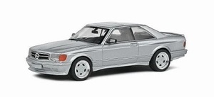 SOLIDO 1/43 Mercedes Benz 560 SEC AMG Widebody 2008 (silver)