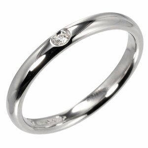  Damiani wedding band ring ring 8.5 number 3.05g Pt950 platinum diamond Damiani[I211323026] used 