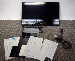 YI ア12-138 Microsoft マイクロソフト Surface Pro 2 256GB 7NX-00001 タブレットPC 10.6型 Core i5 4200U Windows 10 Pro 中古