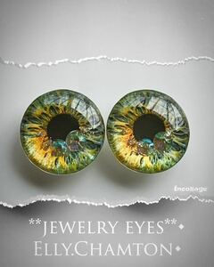 ■ec*L1817*ブライスアイ*カスタム*レジン*いーちゃむアイ＊blythe custom resin eyes■