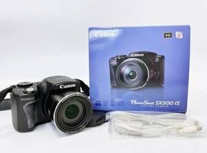 現状品 キャノン Canon パワーショット デジタルカメラ SX500IS 元箱付き コンパクトデジタルカメラ バッテリー付き デジカメ