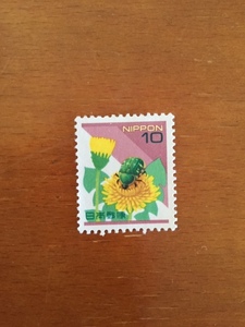 平成切手 1994年 コアオハナムグリ 10円 1枚 切手 未使用 1997年