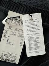 新品◆日本製◆JOSEPH ABBOUD ジョセフアブード　ニット長袖セーター　黒◆サイズLL◆定価15400円（税込）◆オシャレ_画像10