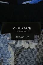 ヴェルサーチェ Versace 1001555 1A01220 サイズ:L バロック総柄半袖ポロシャツ 中古 BS99_画像3