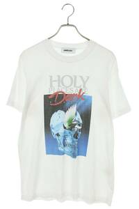 アンブッシュ AMBUSH 18SS HOLY PLACES ARE DARK T-SHIRT サイズ:2 スカルプリントクルーネックTシャツ 中古 BS99