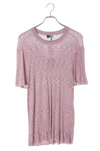 イザベルマラン ISABEL MARANT 21SS 21P042H サイズ:L ムラ染めデザインニットTシャツ 中古 BS99