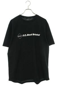 エフシーアールビー F.C.R.B. サイズ:XL ロゴプリントメッシュTシャツ 中古 BS99