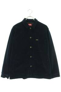 シュプリーム SUPREME 20SS Velvet Chore Coat サイズ:S ベルベットチョアコートジャケット 中古 BS99