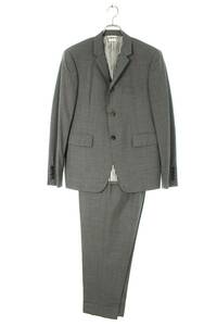 トムブラウン THOM BROWNE MSC001AW4312 サイズ:2 裏地ストライプトリコロールテープセットアップスーツ 中古 BS99