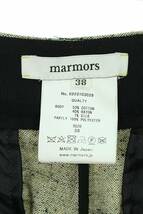 マルモア marmors 0223103029 サイズ:38 ネップスラックスロングパンツ 中古 BS99_画像3