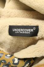 アンダーカバー UNDERCOVER UC2B9207-2/Leopard shearling jacket サイズ:4 レオパードシャーリングレザージャケット 中古 BS99_画像3