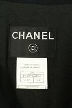 シャネル CHANEL P23052W03288 サイズ:44 ココマークボタンフリルジャケット 中古 BS99_画像3