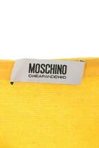 モスキーノチープ&シック MOSCHINO CHEAP & CHIC KW5243106 サイズ:38 ビジュー装飾ニット 中古 BS99_画像3