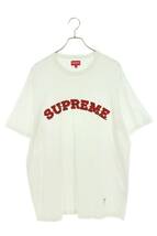 シュプリーム SUPREME 20AW Plaid Applique S/S Top サイズ:XL アップリケアーチロゴTシャツ 中古 BS99_画像1