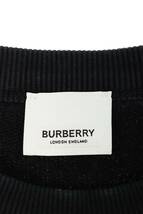 バーバリー Burberry 8011357 サイズ:S ロゴプリントクルーネックスウェット 中古 OM10_画像3