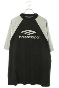 バレンシアガ BALENCIAGA 767843 TPVJ1 サイズ:2 ラグランオーバーサイズTシャツ 新古品 SS13