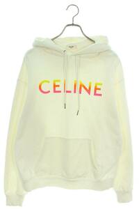 セリーヌバイエディスリマン CELINE by Hedi Slimane 22SS 2Y753670Q サイズ:M グラデーションロゴルーズプルオーバーパーカー 中古 SS13