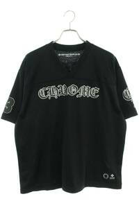 クロムハーツ Chrome Hearts MESH WARM UP JERSEY TEE サイズ:L CHプリントメッシュTシャツ 中古 SS13