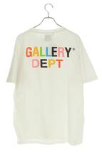 ギャラリーデプト GALLERY DEPT DZ-22 サイズ:L バックロゴプリントダメージTシャツ 中古 BS99_画像2