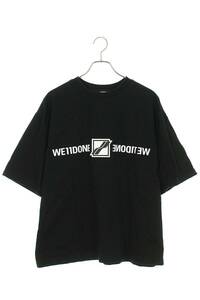 ウェルダン We11Done WD-TT1-21-547-U-BK サイズ:M ロゴプリントTシャツ 中古 BS99