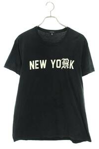 アールサーティーン R13 R13WK001-K096A NEW YORK 13 BOY T サイズ:M NEW YORK 13 プリントTシャツ 中古 BS99