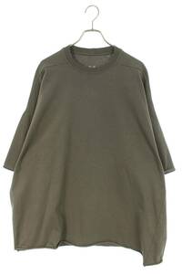 リックオウエンス Rick Owens 22SS RU01B1283-BA サイズ:34 トミーオーバーサイズTシャツ 中古 BS99