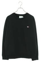 メゾンキツネ MAISON KITSUNE FM00322KM0001 サイズ:XL トリコロールフォックスワッペンスウェット 中古 BS99_画像1