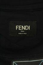 フェンディ FENDI FY1078 AIFI サイズ:XS フロントロゴ長袖カットソー 中古 BS99_画像3