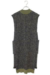 トーガプルラ TOGAPULLA 23AW TP32-XH202 WIDE RIB KNIT DRESS サイズ:36 ワイドリブニットワンピース 中古 BS99