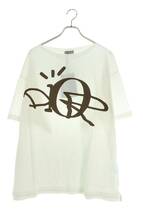 ディオール DIOR トラヴィススコット 22AW 283J632A0752 サイズ:L カクタスジャック ロゴプリント オーバーサイズTシャツ 中古 SB01_画像1