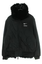 ナイキ NIKE アンブッシュ Reversible Faux Fur Jacket AQ9225-010 サイズ:M リバーシブルファージャケットブルゾン 中古 BS99_画像3